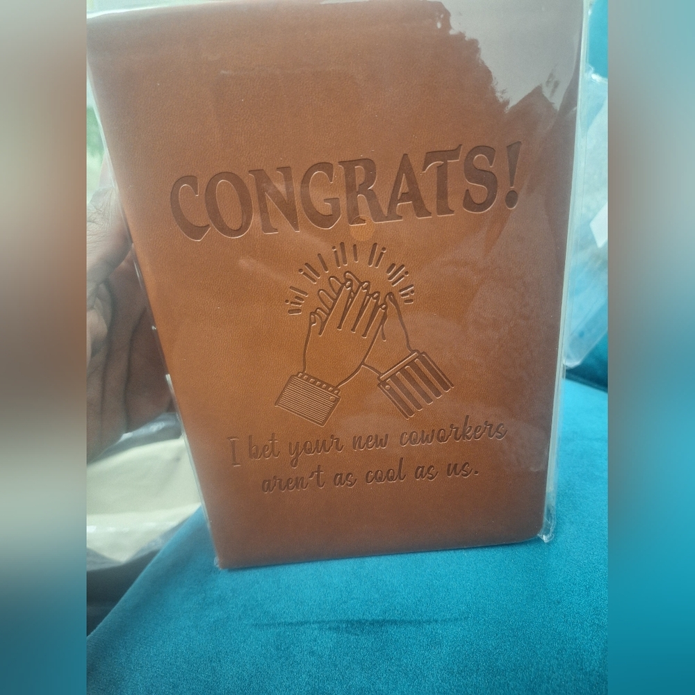 Co-worker New job Gift memo book - New in package